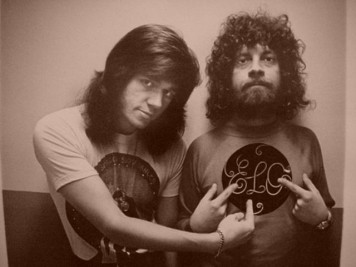 Bev Bevan and Jeff Lynne of ELO